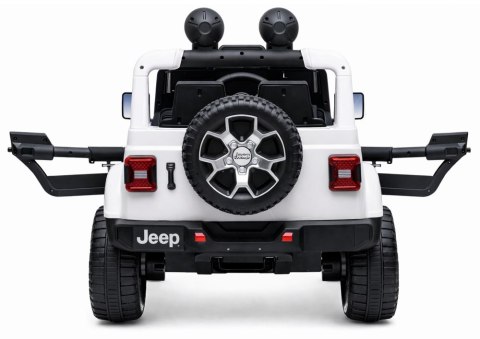 Auto na Akumulator Jeep Rubicon 4x4 Biały LEAN CARS
