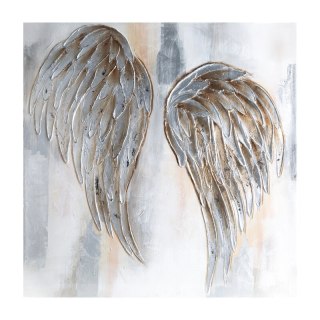 OBRAZ 652 100 X 100 CM STALOWY