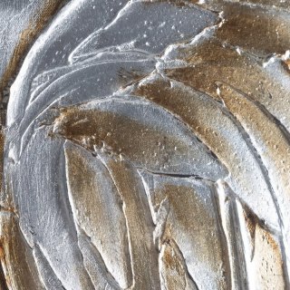 OBRAZ 652 100 X 100 CM STALOWY
