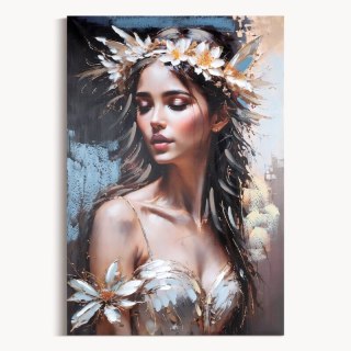 OBRAZ 660 80 X 120 CM BEŻOWY