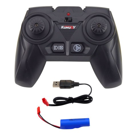 Traktor Rolniczy Farmerski Zdalnie Sterowany RC Z Prasą Do Balotów 1:24 LEAN Toys