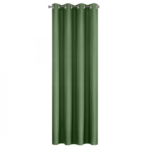 ZASŁONA GOTOWA RITA 140 X 250 CM CIEMNOZIELONY