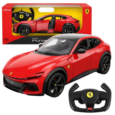 Auto Ferrari Purosangue Samochód Zdalnie Sterowany RC Rastar Czerwone 1:14 Rastar