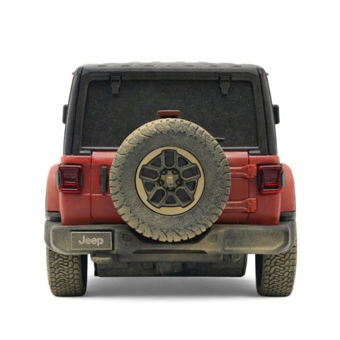 Auto JEEP Wrangler Rubicon-Muddy Zdalnie Sterowane RC Czerwone Rastar 1:24 Rastar