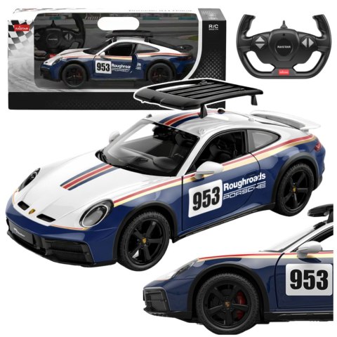 Auto Porsche 911 Dakar Performance Zdalnie Sterowany RC Rastar 1:14 Rastar