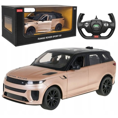 Auto Range Rover Sport SV Zdalnie Sterowane RC Złote Rastar 1:14 Rastar