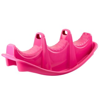 Bujak Trzyosobowy Rocker Jednorożec Kołyska Naklejki Różowy 2080 Dorex