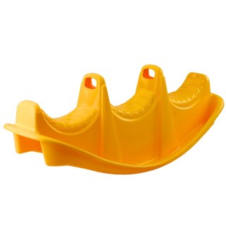 Bujak Trzyosobowy Rocker Pies Kołyska Naklejki Żółty 2080 Dorex