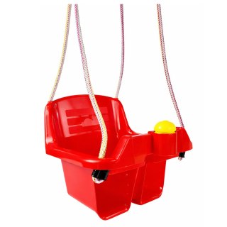 Huśtawka Kubełkowa Czerwona Dla Dzieci 5237 Dorex