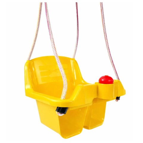 Huśtawka Kubełkowa Żółta Dla Dzieci 5237 Dorex