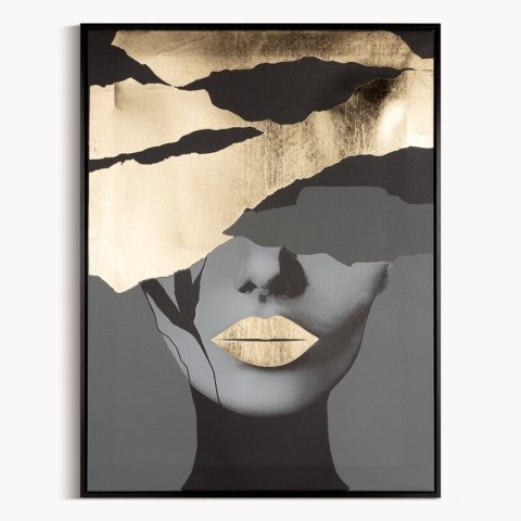 OBRAZ 676 60 X 80 CM CZARNY