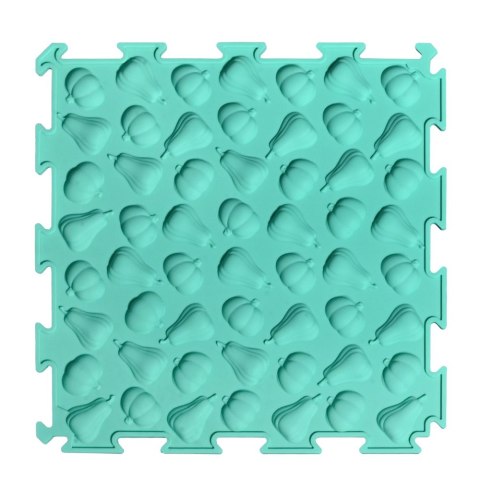 Ścieżka Sensoryczna Puzzle Kafelki Różne Struktury Kolory 24,5 cm 10 szt. LEAN Toys