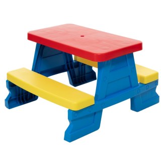 Zestaw Stolik Ogrodowy z Ławeczkami Dla Dzieci Dorex Niebieski 5067 Dorex