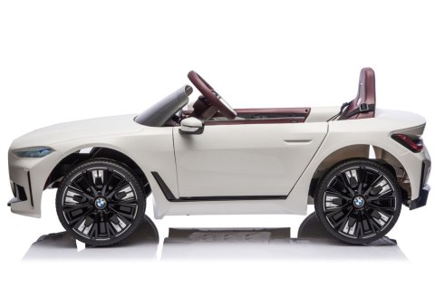 Auto Na Akumulator BMW i4 4x4 JE1009 Biały LEAN CARS