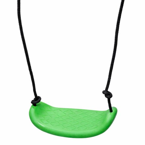 Huśtawka Ogrodowa Bocianie Gniazdo Siedzisko 2w1 Stelaż Czarny 260x173 cm LEAN Sport