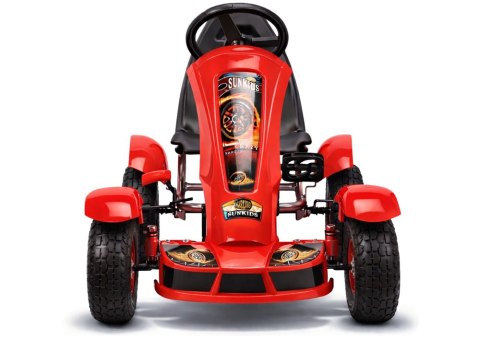 Gokart Na Pedały F618 Czerwony LEAN CARS
