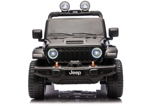 Pojazd Na Akumulator Jeep Rubicon 4x4 DK-JWR556 4x200W 24V Czarny LEAN CARS