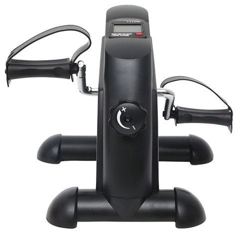 Mini Rowerek Treningowy Rotor Rehabilitacyjny 2w1 Wyświetlacz LCD Czarny LEAN