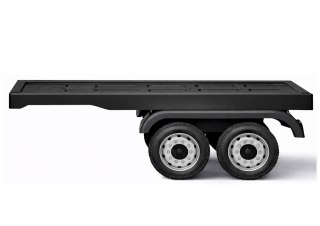 Naczepa do pojazdu HL358 Mercedes Scania Actros czarna LEAN CARS