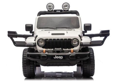 Pojazd Na Akumulator Jeep Rubicon 4x4 DK-JWR556 4x200W 24V Biały LEAN CARS