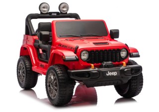 Pojazd Na Akumulator Jeep Rubicon 4x4 DK-JWR556 4x200W 24V Czerwony LEAN CARS