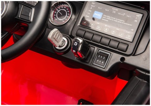 Pojazd Na Akumulator Jeep Rubicon 4x4 DK-JWR556 4x200W 24V Czerwony LEAN CARS