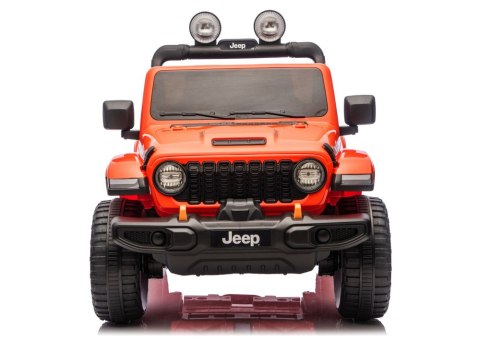 Pojazd Na Akumulator Jeep Rubicon 4x4 DK-JWR556 4x200W 24V Pomarańczowy LEAN CARS