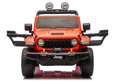Pojazd Na Akumulator Jeep Rubicon 4x4 DK-JWR556 4x200W 24V Pomarańczowy LEAN CARS