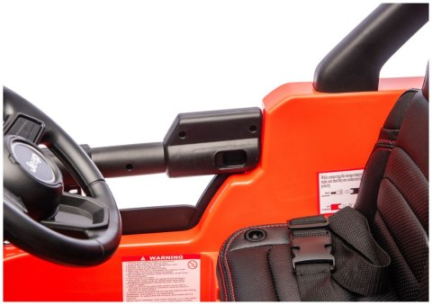 Pojazd Na Akumulator Jeep Rubicon 4x4 DK-JWR556 4x200W 24V Pomarańczowy LEAN CARS