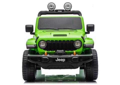 Pojazd Na Akumulator Jeep Rubicon 4x4 DK-JWR556 4x200W 24V Zielony LEAN CARS