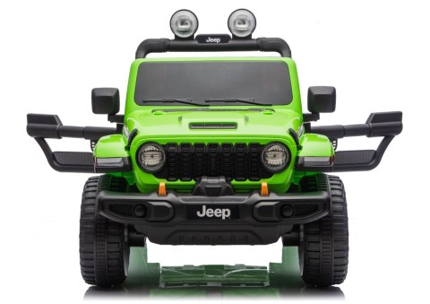 Pojazd Na Akumulator Jeep Rubicon 4x4 DK-JWR556 4x200W 24V Zielony LEAN CARS