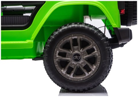 Pojazd Na Akumulator Jeep Rubicon 4x4 DK-JWR556 4x200W 24V Zielony LEAN CARS