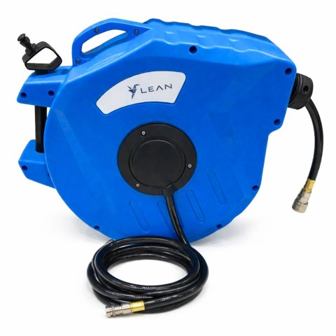 Wąż Pneumatyczny Zwijany Na Bębnie Automatyczny 24 Bar 8x12mm 20m LEAN