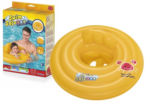 Siedzisko Do Pływania Dla Najmłodszych Kółko Swim Safe Step A 69cm Bestway 32096 Bestway