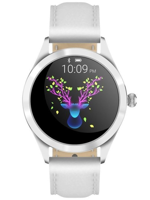 SMARTWATCH DAMSKI G. Rossi SW017-8 silver/white (sg011b) G. Rossi