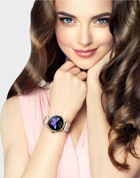 SMARTWATCH DAMSKI G. Rossi SW017-8 silver/white (sg011b) G. Rossi