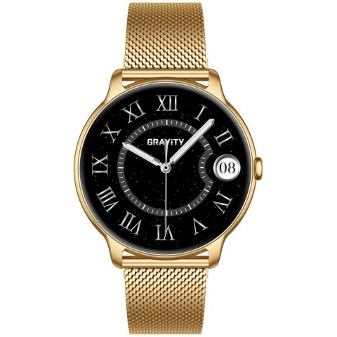 SMARTWATCH DAMSKI GRAVITY GT31-2 - AMOLED, DODATKOWY PASEK (sg052a) Gravity