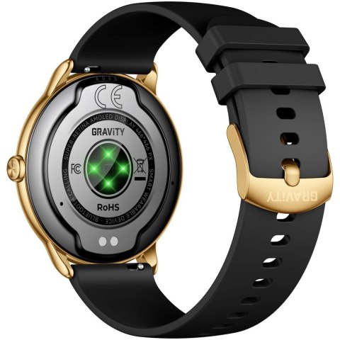 SMARTWATCH DAMSKI GRAVITY GT31-2 - AMOLED, DODATKOWY PASEK (sg052a) Gravity