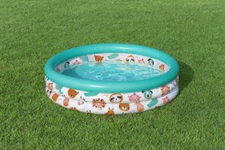 Dmuchany Basen Ogrodowy Dla Dzieci Zwierzątka 102 cm Bestway 51008 Bestway