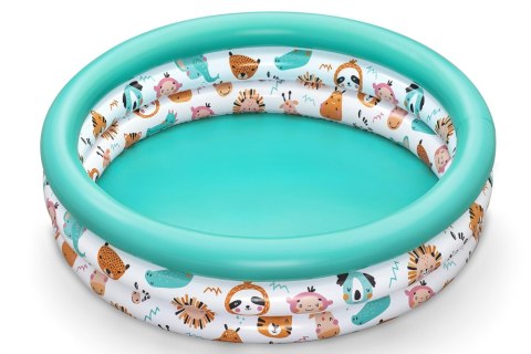 Dmuchany Basen Ogrodowy Dla Dzieci Zwierzątka 102 cm Bestway 51008 Bestway