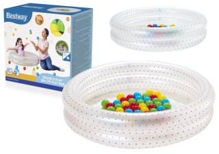 Dmuchany Basen Ogrodowy z Piłeczkami Bestway 51141 Przezroczysty Bestway