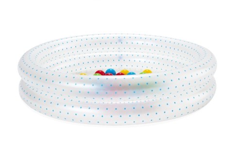 Dmuchany Basen Ogrodowy z Piłeczkami Bestway 51141 Przezroczysty Bestway