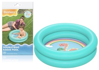 Dmuchany Basenik Miętowy Dinozaur 61 cm x 15 cm Bestway 51061 Bestway