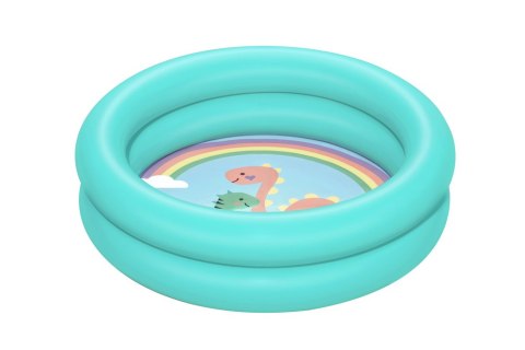 Dmuchany Basenik Miętowy Dinozaur 61 cm x 15 cm Bestway 51061 Bestway