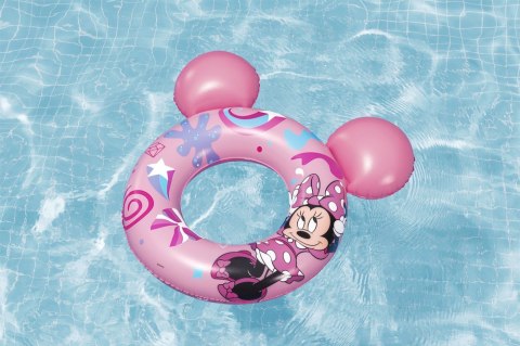 Koło Do Pływania z Uszami Myszka Minnie 74 cm x 76 cm Bestway 9102N LEAN Toys
