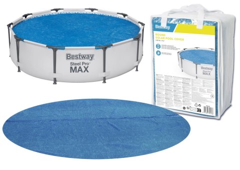 Pokrywa solarna do basenów stelażowych/ solarnych 305 cm Bestway 58241 Bestway