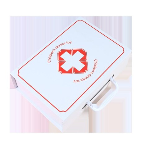 Drewniany Zestaw Lekarski Dla Dzieci W Walizka Apteczka Dentysta 43 el. LEAN Toys