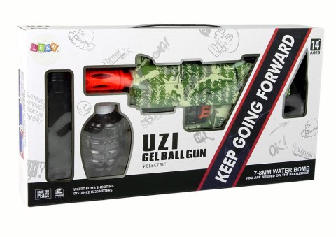 Pistolet Elektryczny na Kulki Zestaw Moro 20 metrów LEAN Toys