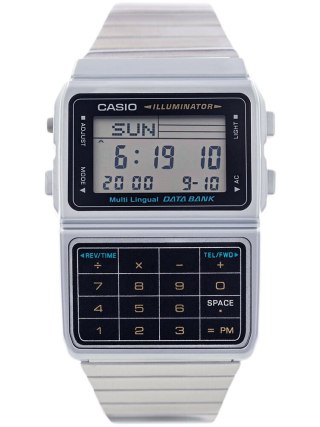 ZEGAREK MĘSKI CASIO VINTAGE DATABANK DBC-611-1D + BOX Casio