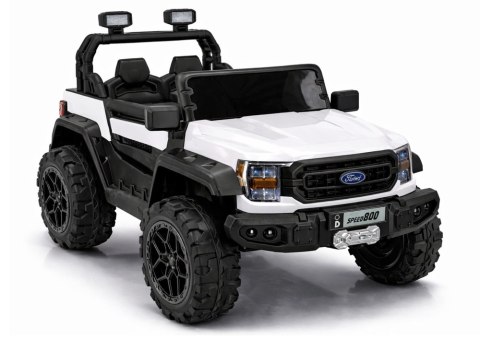 Auto Na Akumulator 4x4 22F 12V10Ah Białe LEAN CARS